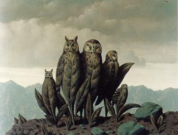 Rene Magritte : the comanions of fear